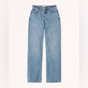 Abercrombie High Rise Blue Jeans - size 31 long